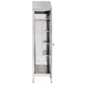 Brooms locker for pulls water made of stainless steel 430 IXP n.1 hinged door Model S5069605430