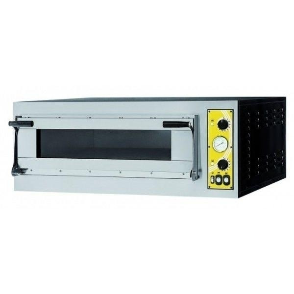 Electric mechanical pizza oven PF Model ALFA 6 1 cooking chamber Glass door N. Pizzas 6 (Ø cm 32)
