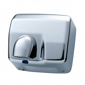 AUTOMATIC Bright Stainless Steel Electric hand dryer MDL  Rated power: 2500 W P Model ARIELIMPLF