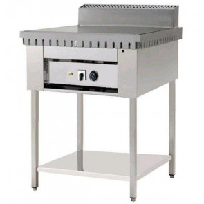 Electric piadina cooker on stainless steel compartment PL Model CPE4T  Iron Flat, Capacity 4 piadina, Iron Flat