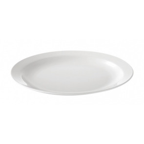 Dinner plate in polycarbonate White Model 920-001