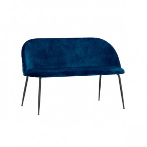 Indoor sofa TESR Metal frame, gold effect, velvet covering. Model 1767-S50