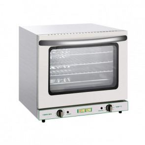 Ventilated convection oven Model FD66 Capacity N° 4 Grids 45x33 cm Mechanical timer 0-120’ Power 2.8 Kw