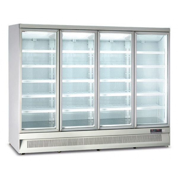 Refrigerated multideck Kli Model MR250TN4 WHITE 4 doors positive temperature