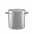 Aluminum pot Capacity lt. 98 Size ø cm. 50x50h Model 118-350 