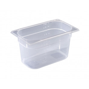 Polypropylene gastronorm container 1/4 Model PP14100