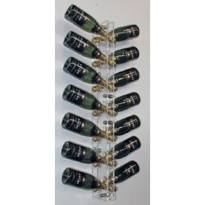 Neutral champagne display Bottles capacity 14 Transparent Model BOLLICINE 100