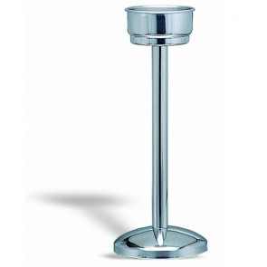 Pedestal in stainless steel for champagne basket Model 341-004