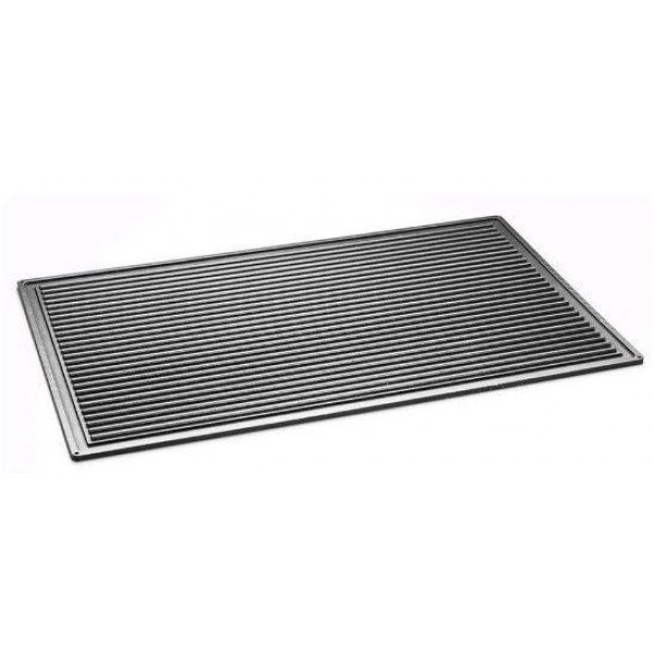 Dual use pan griddle ribbed/smooth in non-stick aluminum Model GRLR11