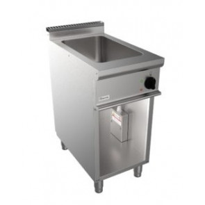 Electric bain-marie CI N. 1 well GN 1/1 h 20 cm N. 1 open compartment Power kW 1,5 Model RisBa001