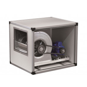 Encased two-speed centrifugal fan in stainless steel Model ECTD 9/9 A2 Capacity 2000/1317 m³/h