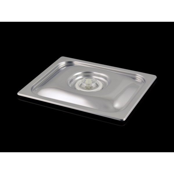 Stainless steel lid for containers for vacuum sealing 1/2 Model VAC12000CI