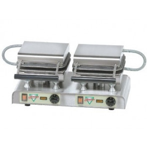Waffle maker machine TP Double for interchangeable plates Power 4400W Model W-SYSTEM 2