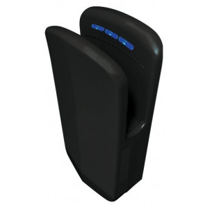 Electric hand dryer with infrared sensors Easy version BLACK ABS MDL high performance Perfect drying in 12-15 sec Model X-DRY COMPACT 704259