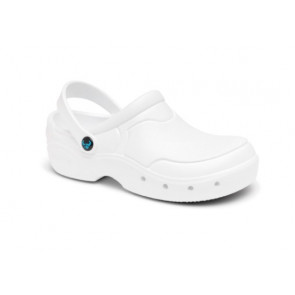 Non-slip White plinth Thor Ultralight with reinforced heel and tip Model SUE090
