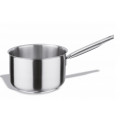 Deep saucepan with 1 handle in 18/10 stainless steel capacity lt. 10.3 Size ø cm. 28x17.5h Model 122-028