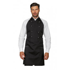 Unisex ASSUAN apron 65% Polyester 35% Cotton Black and grey Model 037312