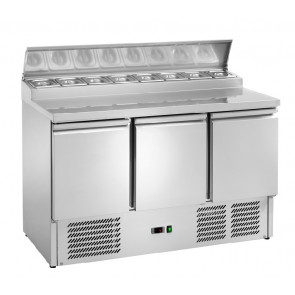 Static refrigerated saladette Model AK340S 8xGN 1/6