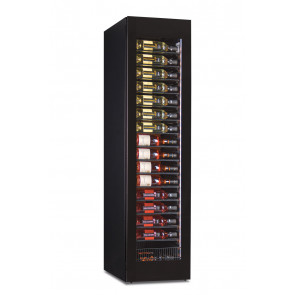 Ventilated wine slim cooler KLI for 112 bottles Model SLIM WINE SW 112 1TB