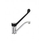 One hole mixer with clinical lever MNL - swinging spout L21,5 cm Model R0201020229