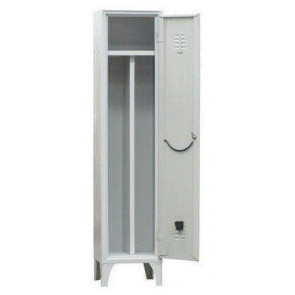 Changing room locker FAS Clean/Dirty partition made of steel sheet Thickness 6/10 N.1 Compartment N.1 Hinged door Top shelf Umbrella holder Card holder Model H040Q1801A