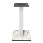 Indoor base TESR HPL compact table bases, tikness 20 mm, metal column, top plate (300 x 300 x 3 mm), adjustable feet Mode  269-HPQ501