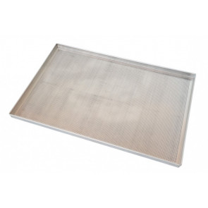 Rectangular microperforated pan in aluminum Thickness 15/10. Model TALF8060