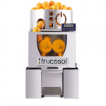 Stainless steel professional automatic juicer Frucosol with digital oranges counter F50AC Production 20-25 oranges per minute Max. ø 80 mm N. 2 waste storage containers