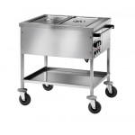Bain-marie heated trolley Model CT1758TD Different temperature