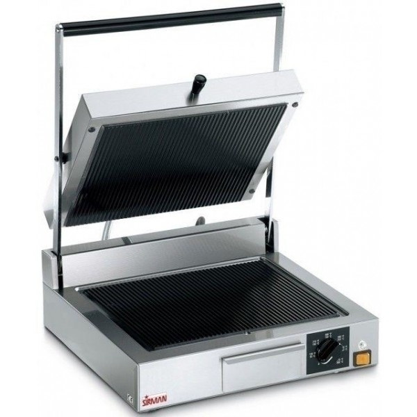 Electric glass-ceramic panini grill Model CORT V RR Power watt 3000 Striped-Striped surface