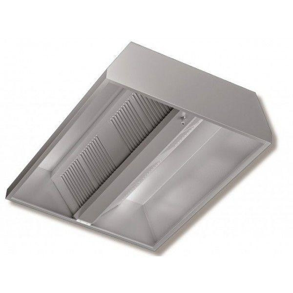 Central hood Stainless Steel Aisi 430 satin scotch-brite RP Model DSC15/16