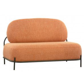 Indoor sofa TESR Powder coated metal frame, fabric covering. Model 1604-06S