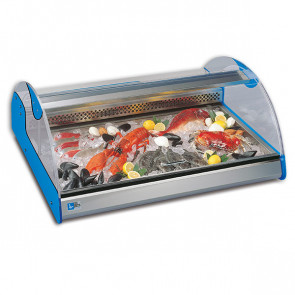 Refrigerated countertop display Model AZZURRA4 for fish