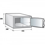 Digital Safe STK  Electromagnetic Model EA20H23