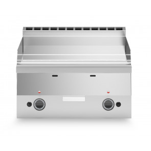 Gas fry top chromed smooth plate MDLR Model F6060FTGCLT