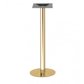 Indoor base TESR Stainless steel frame, gold effect, adjustable feet Model 1833-GH2