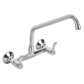 Two holes wall mounted tap - swinging "C" L30cm spout MNL Model R0102010109