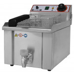 Electric fryer Countertop with tap Model FBR9LT Power: KW 3.5 Singlephase