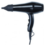 Hair dryer with ABS casing BLACK MDL AC motor from 1,800 W Max., 2 speed combinations and 3 air heat combinations Model YUL PRO ABS 704021