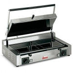 Glass-ceramic panini grill Model PDVU double glass ceramic surfaces Power watt 3000 Useful surface mm 560x290