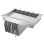 Built-in refrigerated drop in TP Model TOP61-S Tank for 1 GN 1/1 H=40 mm