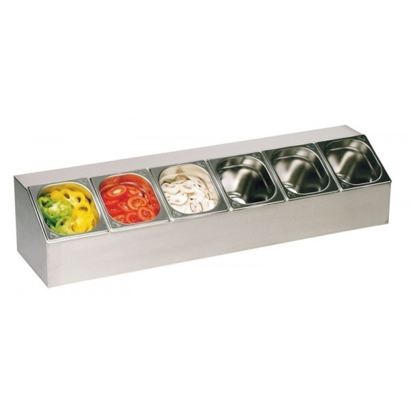 Stainless steel gastronorm display Neutral Kar Model ESG616