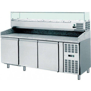 Ventilated refrigerated pizza counter Model AK3602TN + AK20433