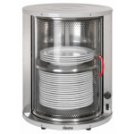 Stainless steel plate warmers Kar maximum diameter plates 320 mm, 30/40 plates Model SCP40