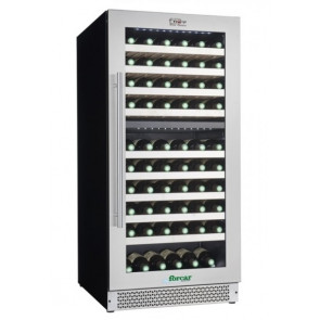 Ventilated wine cooler Model VI120D for 65 bottles