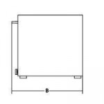 Convection oven Model ALISEO 2/3 Watt 2600 Shelves number 4