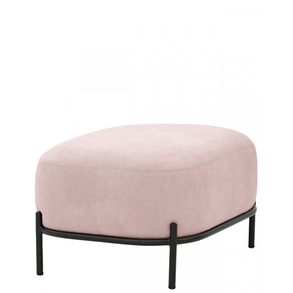 Indoor ottoman TESR Powder coated metal frame, fabric covering.Model 1603-06T