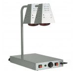 Double infrared lamp with hot plate Model PCI4718D