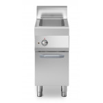 Electric pasta cooker on mobile  MDLR Neutral unit with door No. 1 tank Model  F7040CPE1V40P