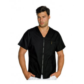 Jacket Milano Short sleeve 65% Polyester 35% Cotton Black Available in different sizes Model 041001